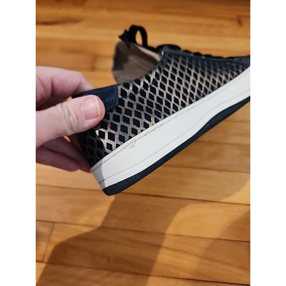 Johnston & Murphy Emerson Green Velvet Lace Up Sneaker 78-18100 7M Blue - Picture 6 of 9